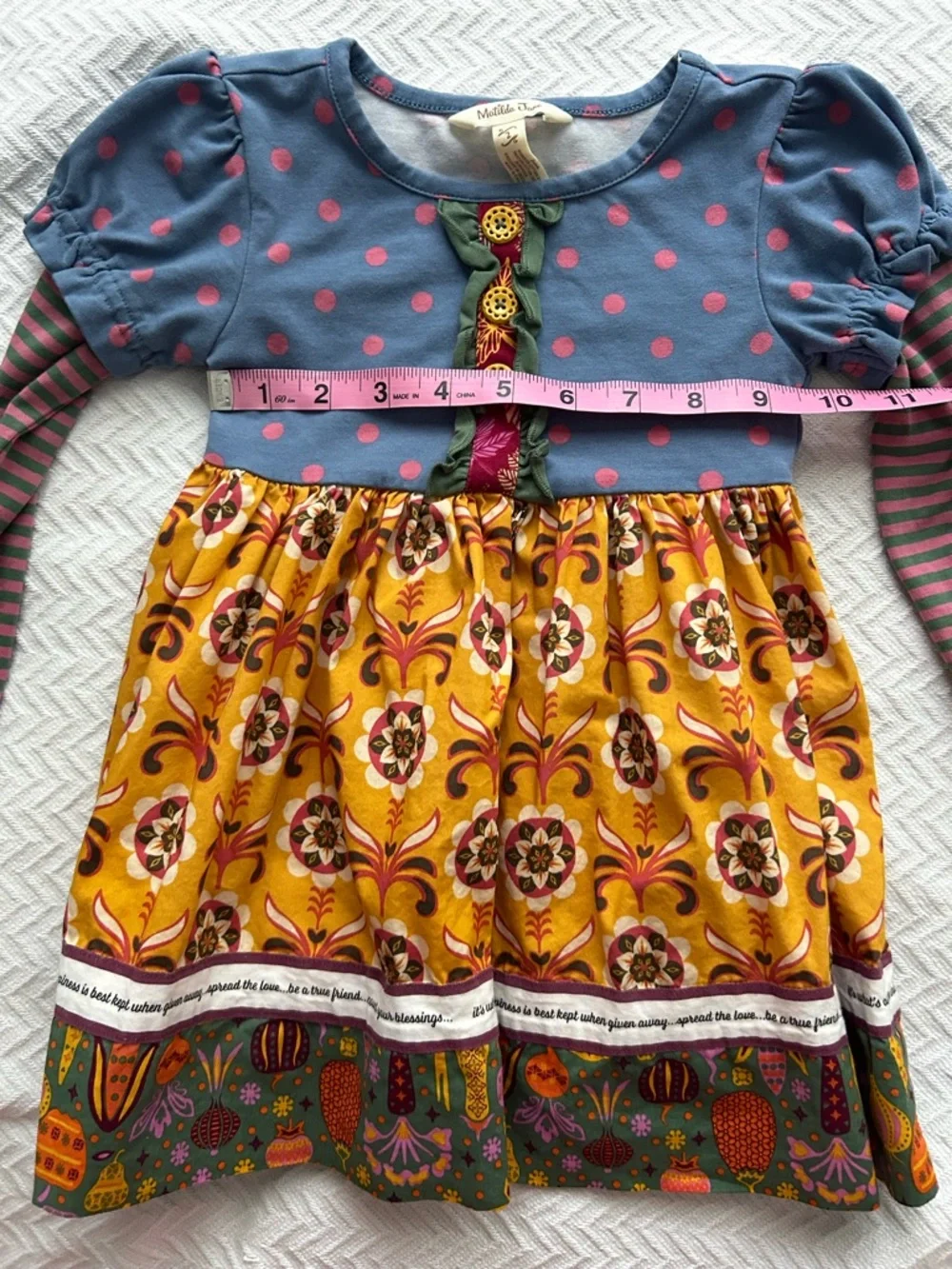 Matilda Jane Choose Your Own Path Harvest Time Dress Size 2